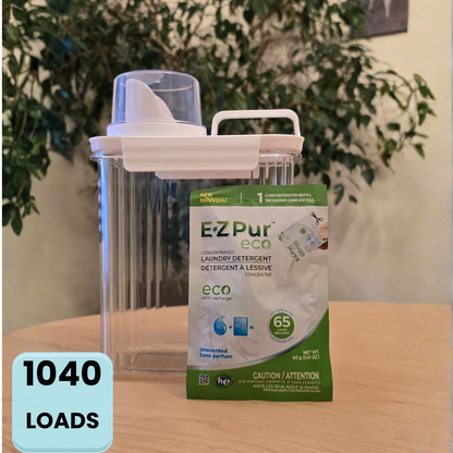 1040 Loads - with reuseble jug  55% off